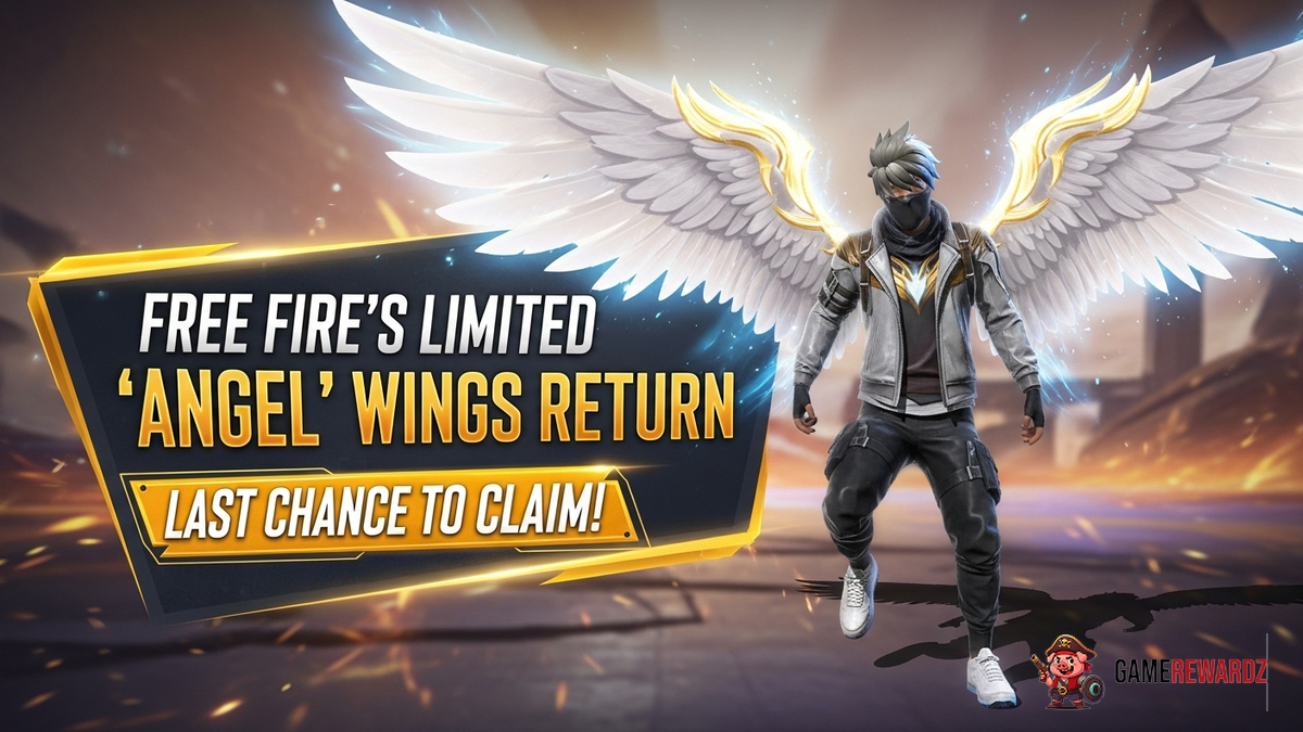 Free Fire&#039;s Limited &#039;Angel&#039; Wings Return – Last Chance to Claim!
